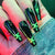 Halloween Dancing Skeleton Coffin Nails - Press on nails