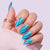 Blue Ocean Almond Nails - Press On Nails