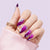 Grape Milkshake Almond Nails - Press On Nails