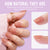 Hot Cocoa Squoval Nails - Press On Nails