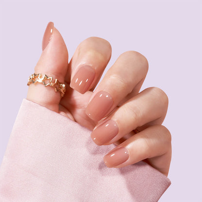 Hot Cocoa Square Nails - XCOATPRESS