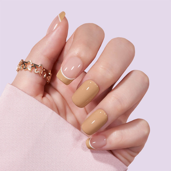 Taffy Squoval Nails - Stampa sulle unghie